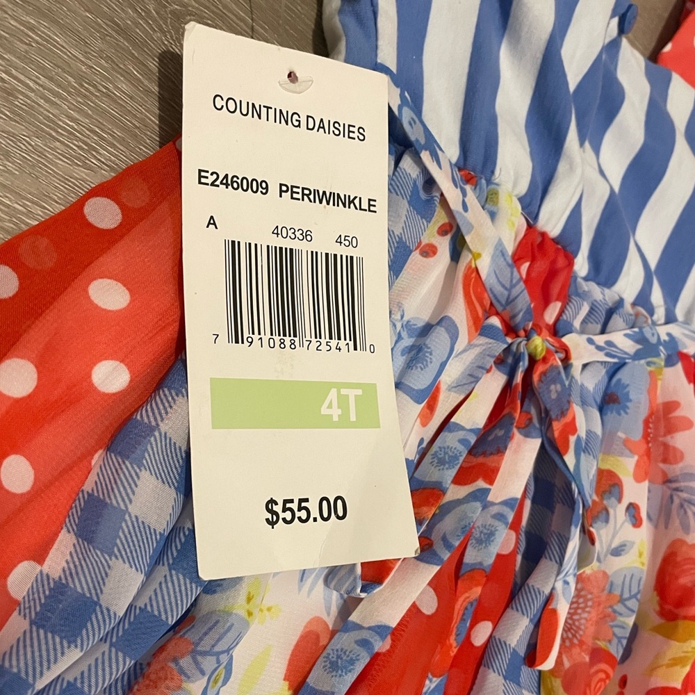 Beautiful red boutique dresses for young girl 4T - Picture 11 of 12